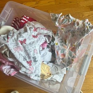 Bundle of Baby Girl clothes 3-6 months 30 items